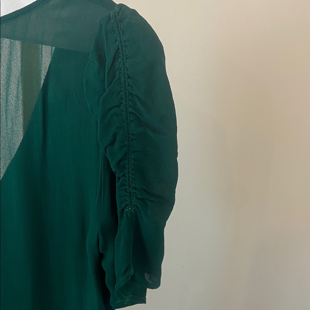 Reformation Cosa Tiered Crepe de Chine
Midi Dress - Picture 7 of 8